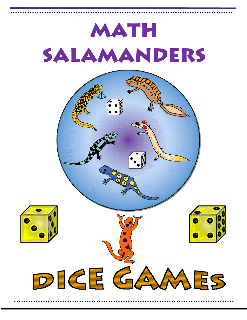 Math Salamanders Dice Games