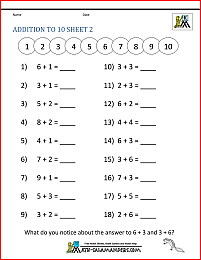 Printable Kindergarten Math Worksheets