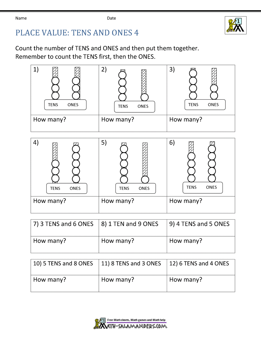 math-place-value-worksheets-to-100