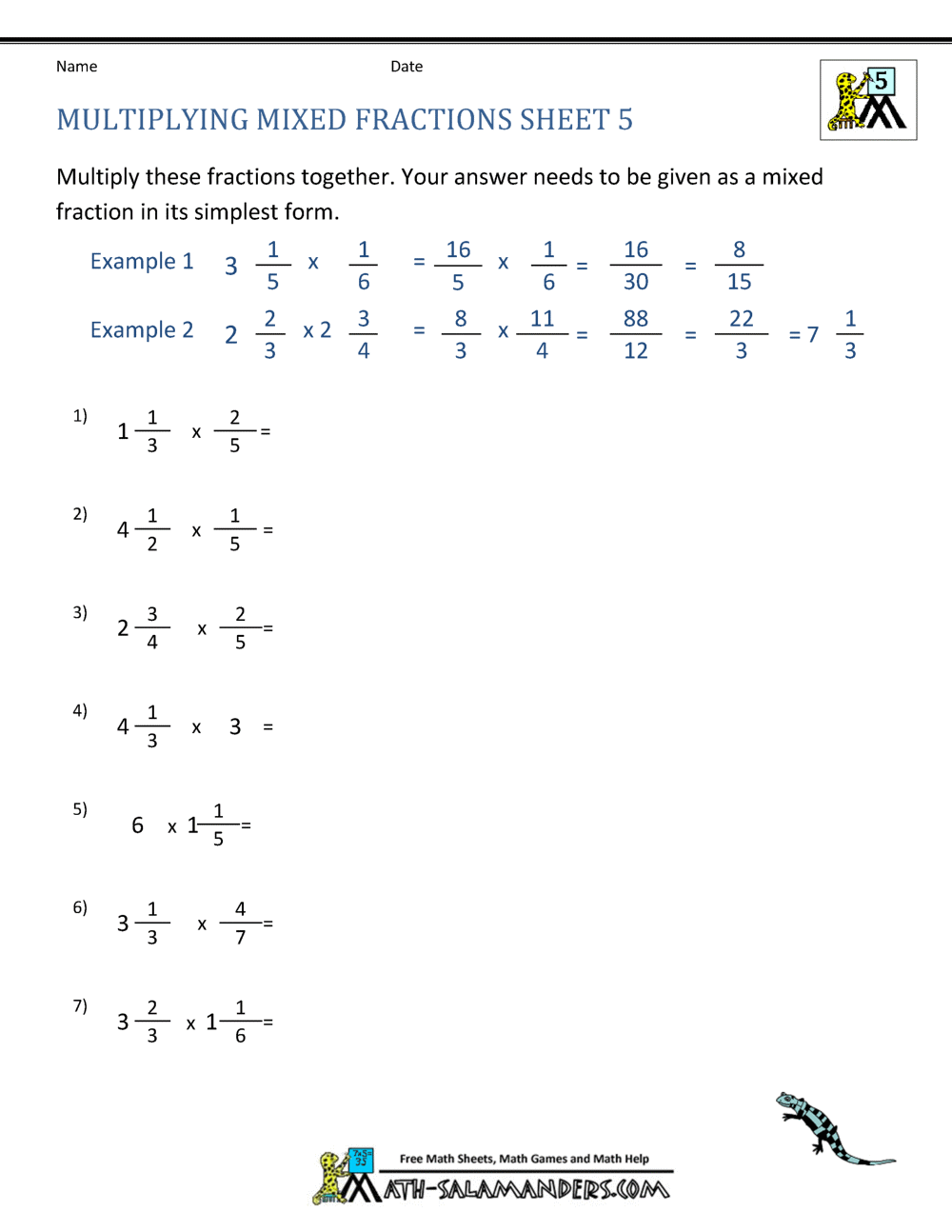 Subtract fractions with unlike denominators examples of thesis