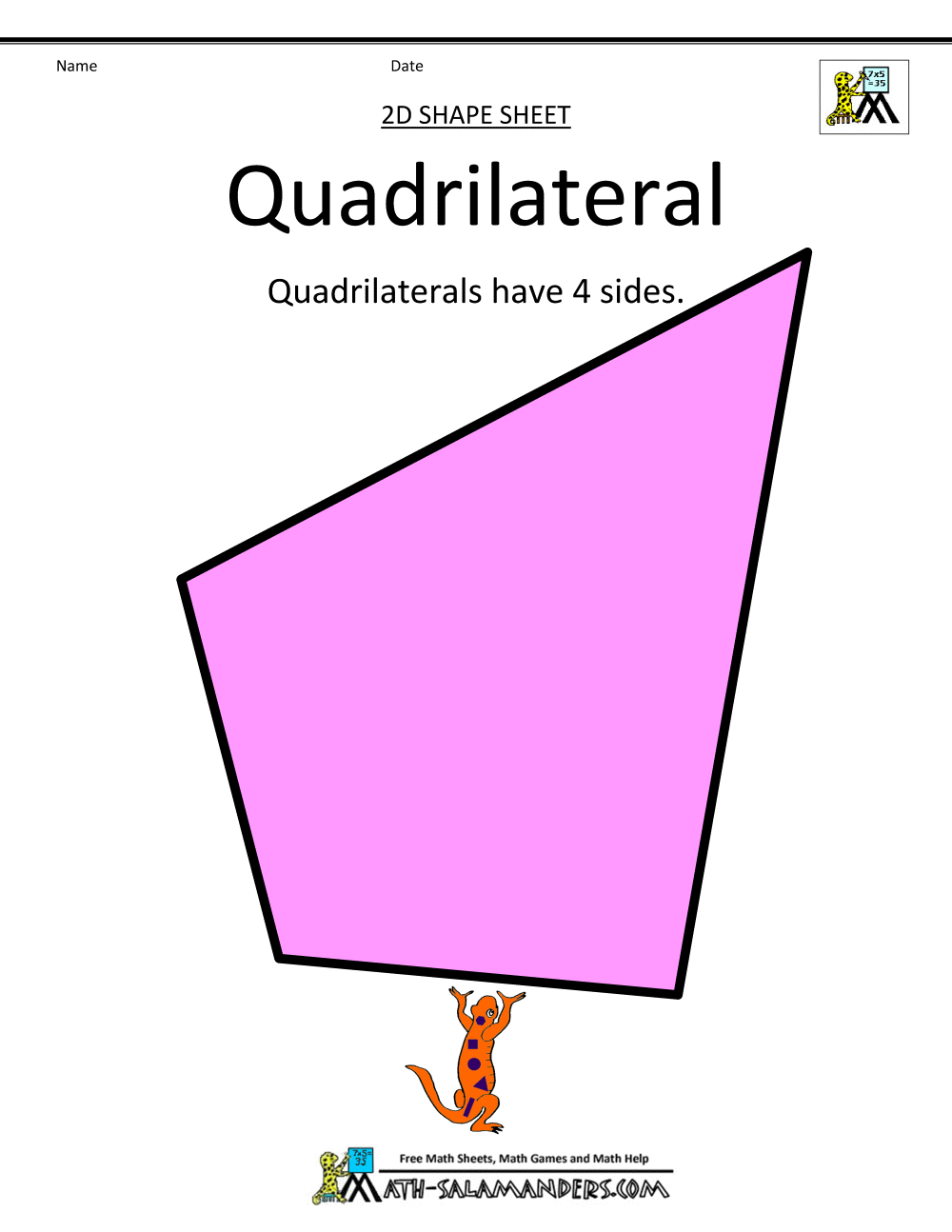 quadrilaterals clipart - photo #19