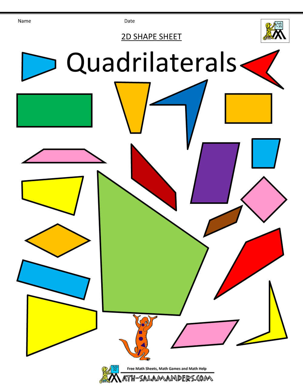 quadrilaterals clipart - photo #1