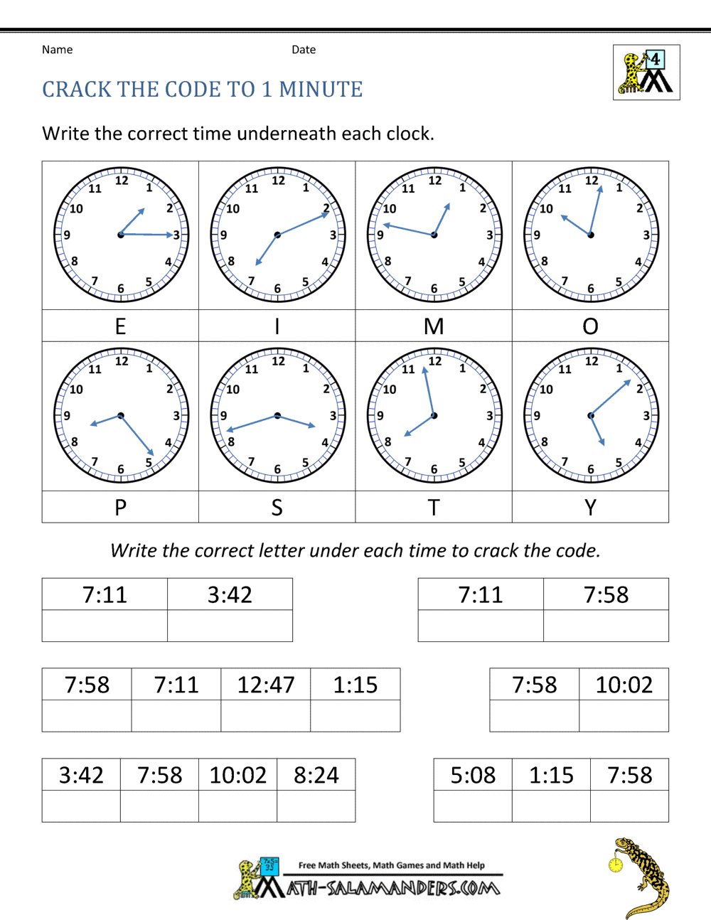 Related digital analogue Blank time  to  worksheet Pictures
