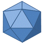 printable 3d shapes icosahedron