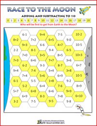 interactive addition game