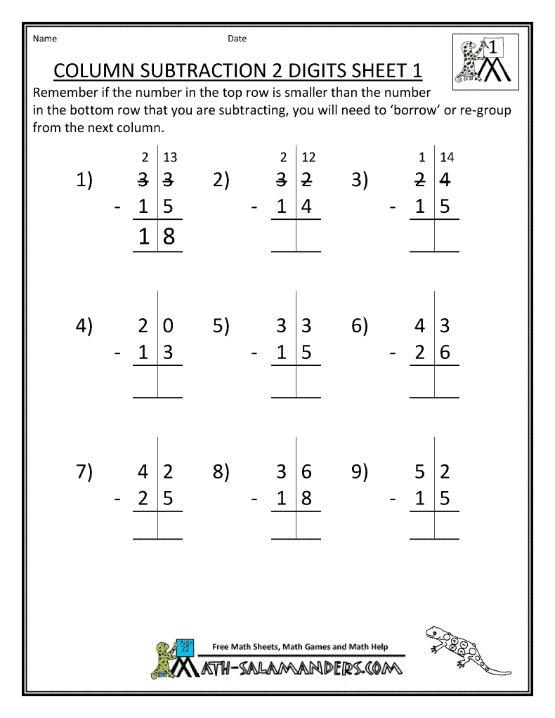 Math Worksheets | Engaged Immigrant Youth
