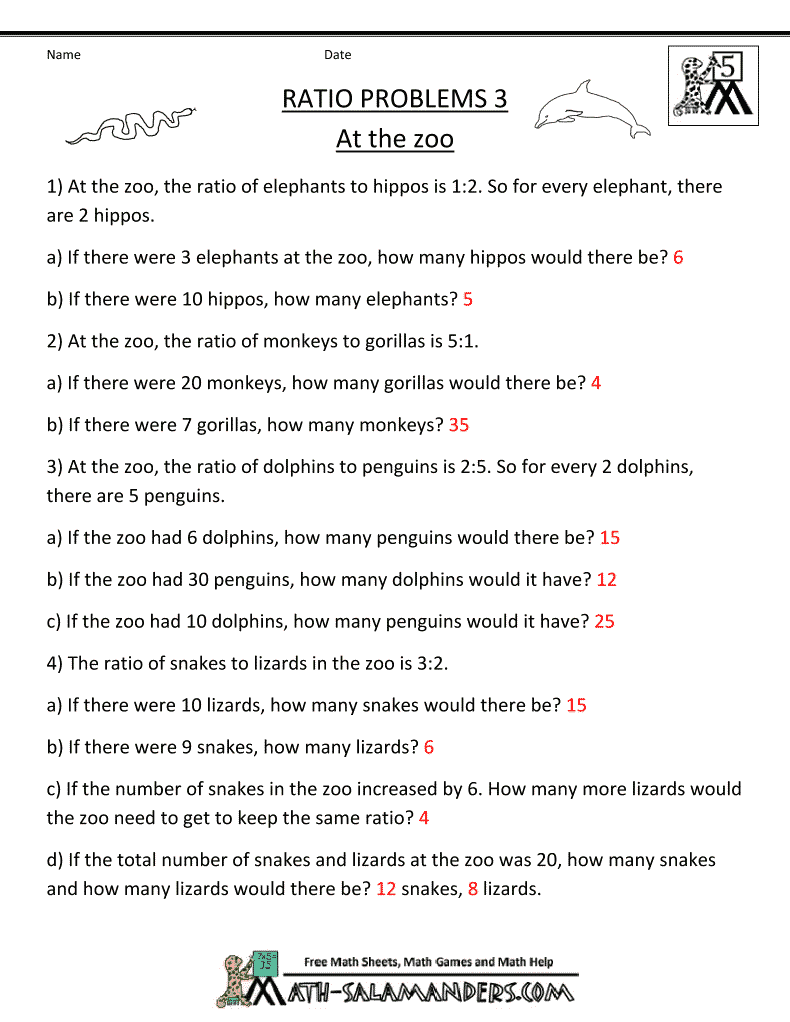 Ratio Word Problems grade worksheets, free worksheets, education, worksheets, and printable worksheets 5th Grade Fraction Worksheets And Answers 2 1022 x 790
