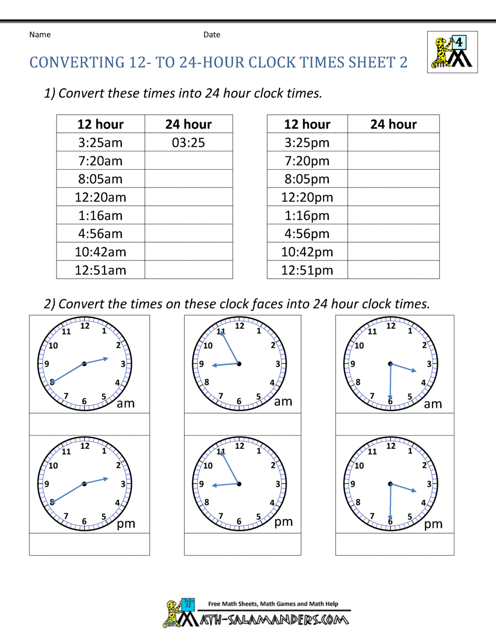 23++ Valuable units of time worksheets Most Effective