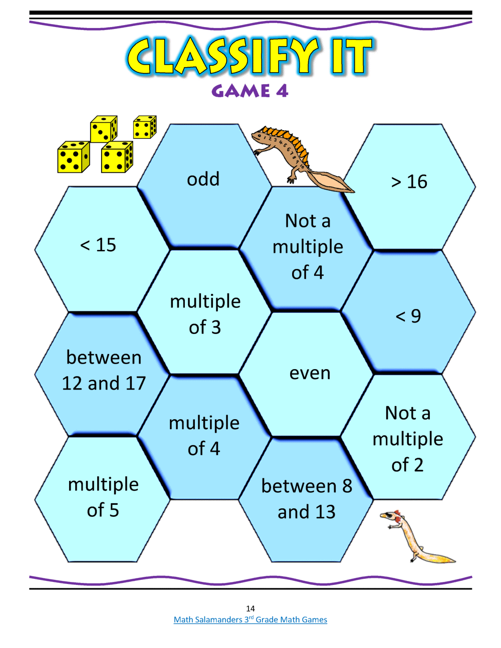 Third Grade Math Games
