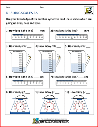 3rd grade measurement worksheets image