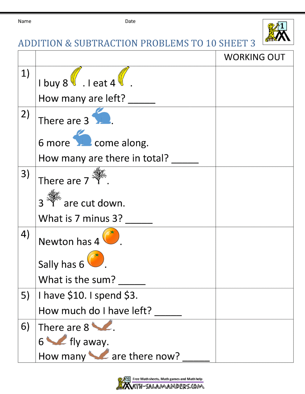 addition and subtraction word problem vocabulary