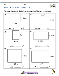 super teacher worksheets area of a rectangle answers