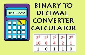 Binary Decimal Converter Calculator image
