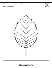 fall craft activities hazel leaf template 1
