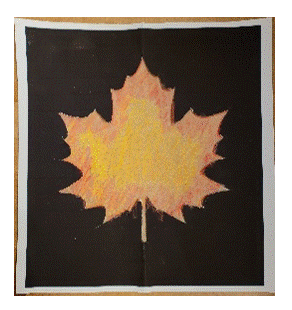 fall leaf suncatcher instructions 8