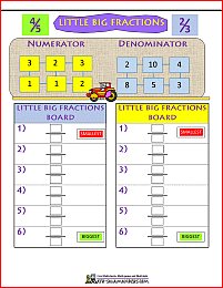 math fraction games image