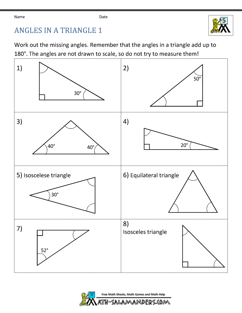 geometry practice worksheets pdf