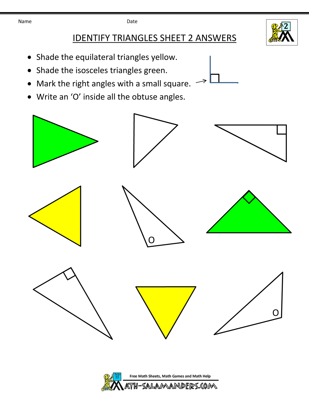 Second Grade Geometry Intended For 2nd Grade Geometry Worksheet