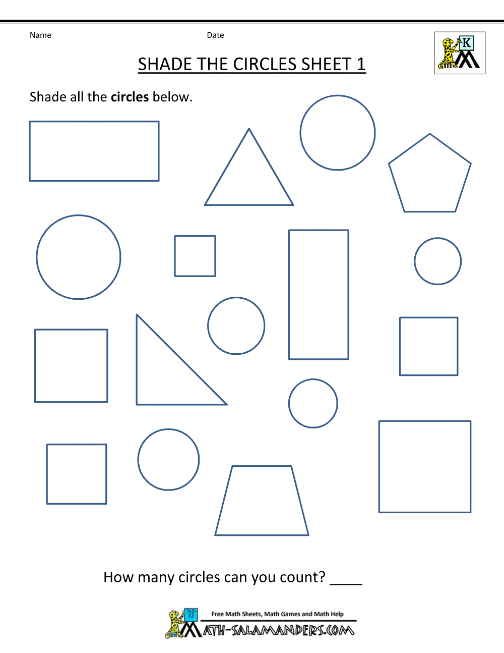 11d Shapes Worksheets Pertaining To 2 Dimensional Shapes Worksheet