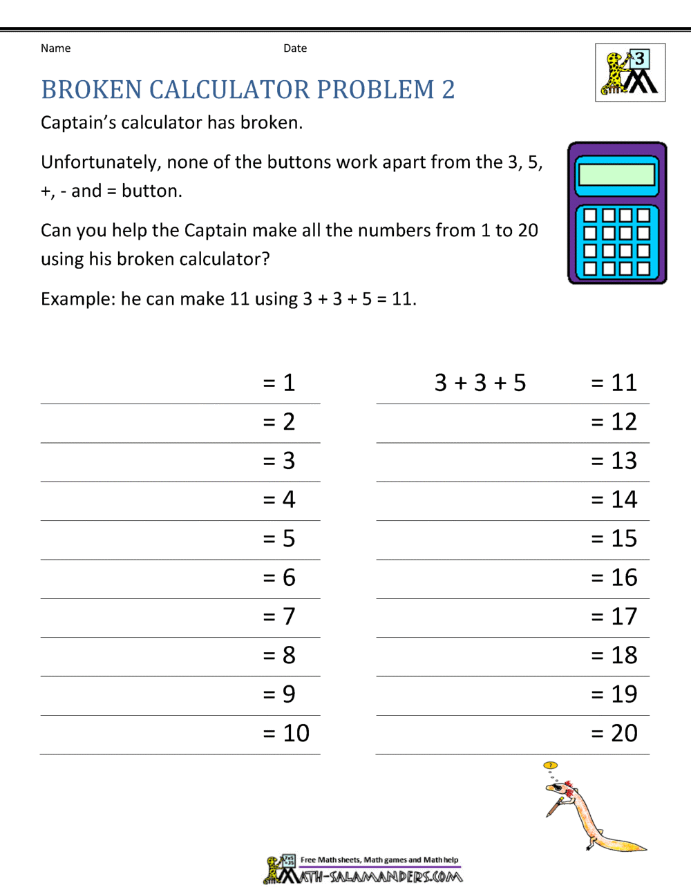 math problems 3rd grade online