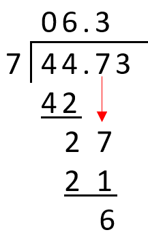 long division with decimals example 2d