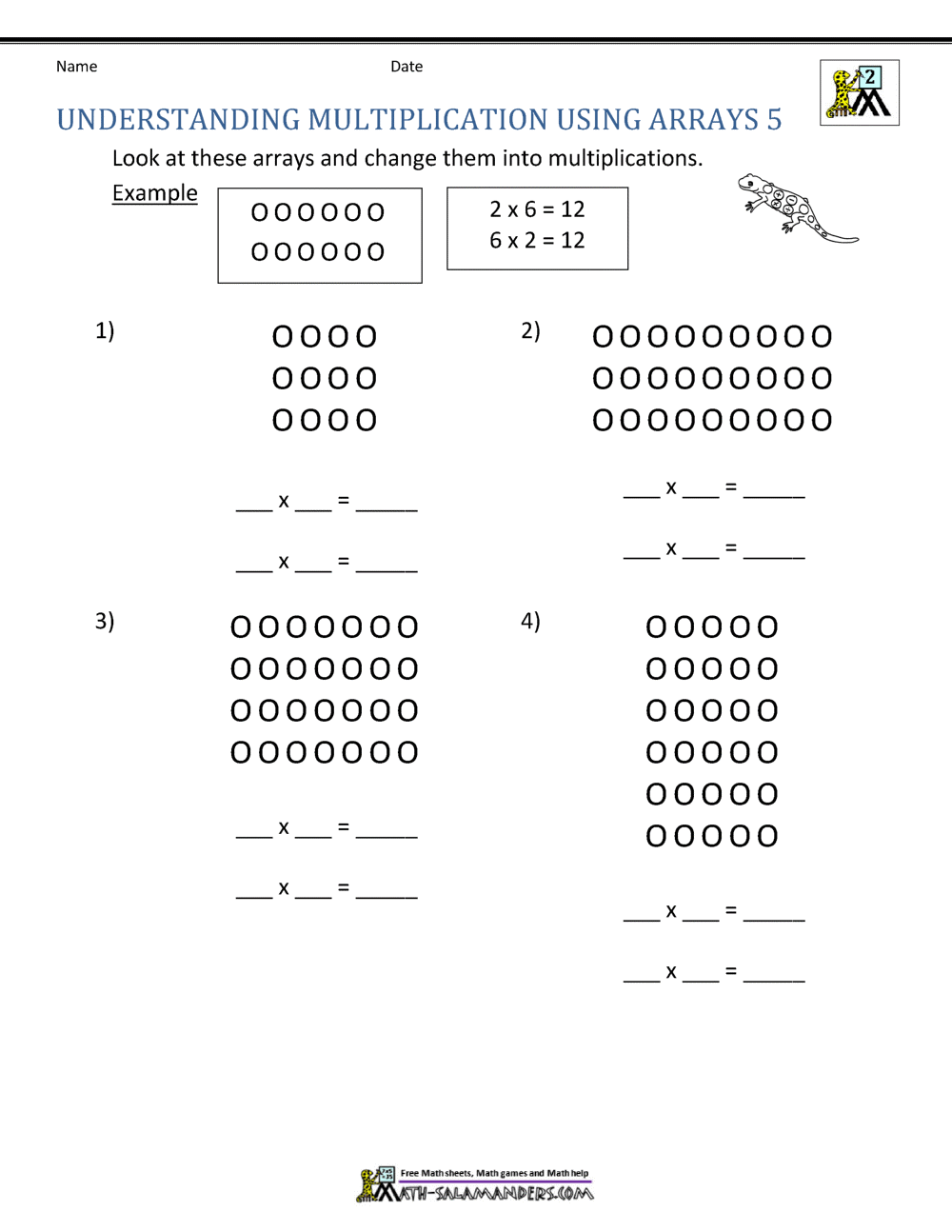 multiplication practice sheets grade 2