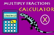Multiply Fractions Calculator image