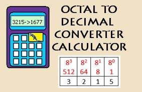 Octal to Decimal Calculator image