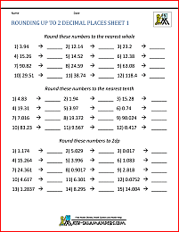 rounding decimal places rounding numbers to 2dp