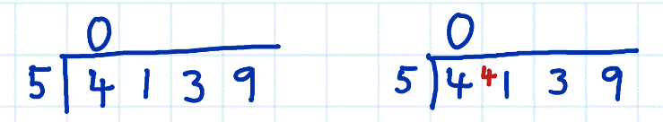 short division vs long division example 3b