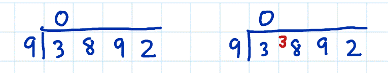 short division vs long division example 4b