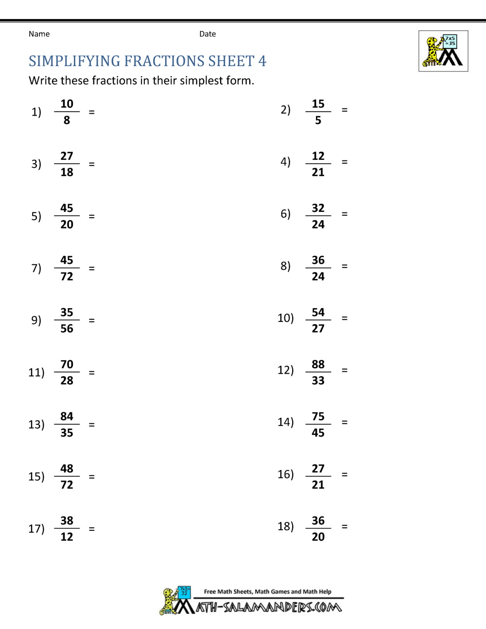 simplifying-fractions-worksheet