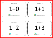 Printable Addition Flash Cards
